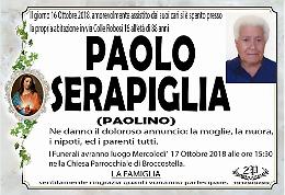 Cade mentre raccoglie le olive e muore: oggi i funerali di Paolo Serapiglia