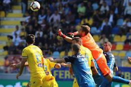 Frosinone - Empoli 3-3 Ciofani è tornato, la vittoria ancora no