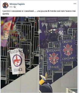 Post offensivo contro pontini, ceccanesi e cassinati: Fagiolo rischia l'espulsione dalla Lega