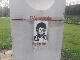 Cassino: critiche politiche "artistiche", imbrattata una scultura