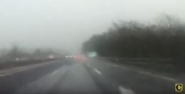 Superstrada trasformata in piscina: elevato il rischio di incidenti