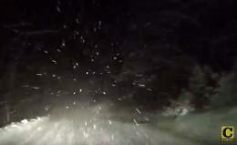 Intensa nevicata in Ciociaria: neve a quota di pianura. Disagi al traffico
