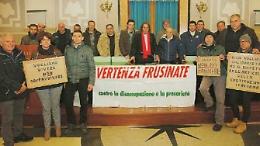 Vertenza Frusinate, i disoccupati tra mobilità e il miraggio di un lavoro