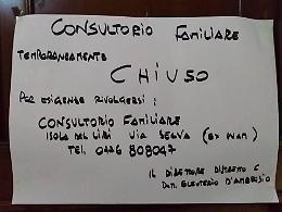 Dopo trent'anni trasloca il consultorio familiare. La decisione