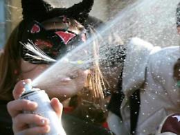 Frosinone, per il giorno di carnevale vietate le bombolette spray
