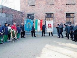 La Fiaccola di San Benedetto arriva nel campo di concentramento di Auschwitz