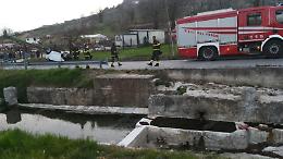 Si ribalta con la sua auto: giovane elitrasportato in gravi condizioni