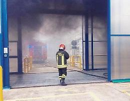 Incendio alla Plastipak: la produzione non può ripartire