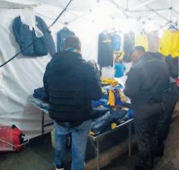 Contrasto alla contraffazione: controlli allo stadio "Stirpe"