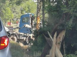 Grave incidente sulla Morolense: due i feriti, uno elitrasportato