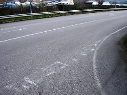 Ferentino, segnaletica sbiadita: la sicurezza è a rischio