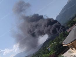 Fiamme nell'impianto di rifiuti: il sindaco De Donatis tranquillizza i cittadini