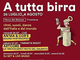 “A tutta birra”: all'Arena Matusa Festival torna l'appuntamento con il gusto