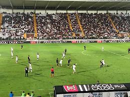 Frosinone in vantaggio ad Ascoli per 1-0. Rete siglata da Ciano