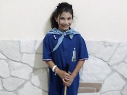 In pellegrinaggio a 8 anni per chiedere alla Madonna di aiutare i suoi nonni