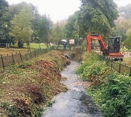 Rifiuti nel fiume Gari: avviati i lavori di messa in sicurezza idraulica