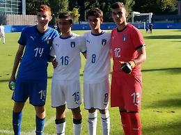Calcio, poker di giovani talenti canarini alla corte della Nazionale Under 15