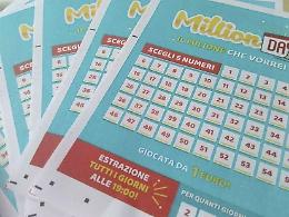 La dea bendata torna in Ciociaria: vinto un milione di euro al Million Day