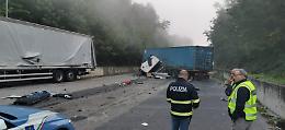 Incidente Cassino-Sora: due tir ridotti ad un ammasso di lamiere. Autisti gravi