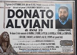Funerali Donato Alviani: mercoledì l'ultimo saluto a “Donatone”