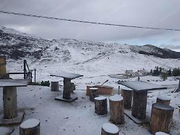 Clima "impazzito": sulle montagne della Ciociaria è già arrivata la neve