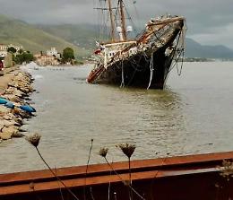 Maltempo, danni alla Signora del Vento di Gaeta e alle imbarcazioni