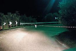 Frana sulla strada: una frazione isolata, corsa contro il tempo