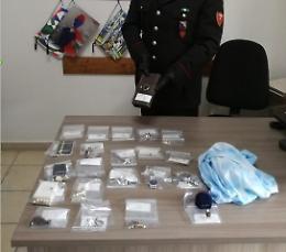Ladri inseguiti e braccati dai carabinieri: in auto avevano un ricco bottino