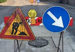 Fuga di gas durante i lavori per la fibra ottica: chiuso tratto di strada