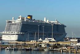 Coronavirus: nave bloccata a Civitavecchia. A bordo due cinesi con febbre alta