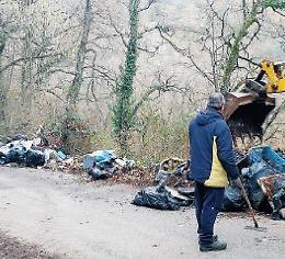 Boville, discariche come funghi: bonifica e multa salata