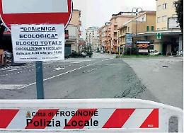Frosinone, blocco auto vecchie e lavaggio delle strade contro l'inquinamento