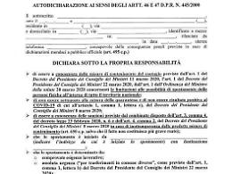 Coronavirus, cambia di nuovo il modulo dell'autocertificazione per gli spostamenti