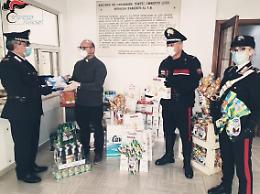 La solidarietà non si ferma: donati minestrine e omogeneizzati per i più piccoli ma anche uova di Pasqua