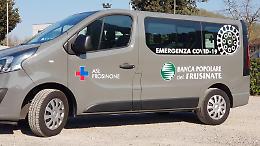 Emergenza covid-19: un pulmino alla Asl per le visite domiciliari: la donazione della BPF