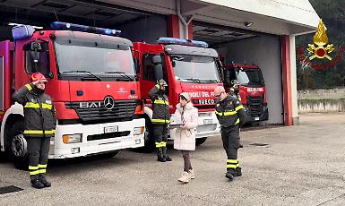 Silvio Malatesta ricordato dal Comando dei Vigili del Fuoco di Frosinone