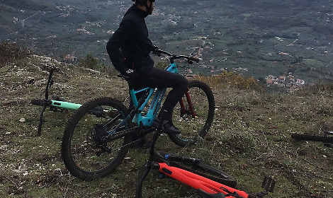 In bicicletta o a piedi. Ecco il &ldquo;Serrone Enduro Park&rdquo;