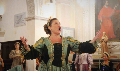 Soavi melodie, canti e sapori. I Tres Lusores a Trisulti