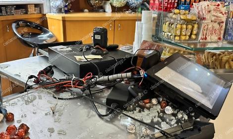 Ladri in azione al Bar Monti Lepini