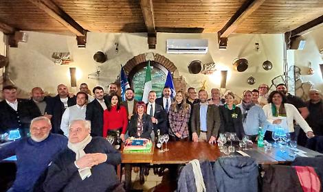 Affollato brindisi tra &ldquo;fratelli&rdquo;. Riflettori sul futuro del territorio