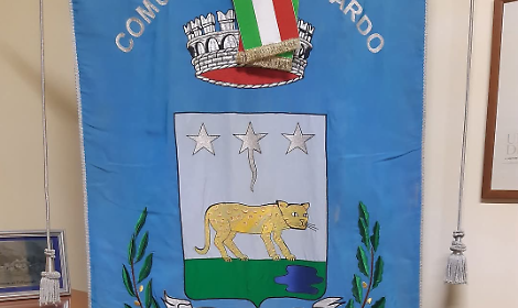 Restaurato il gonfalone del Comune di Collepardo