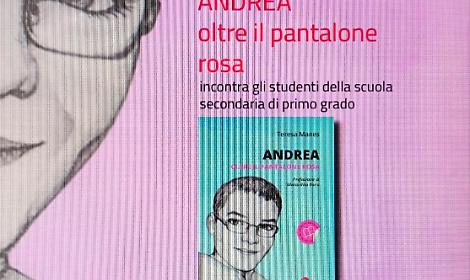 Oltre il pantalone rosa. L'incontro fra la scrittrice Teresa Manes e gli studenti