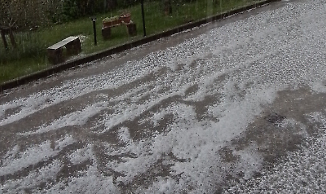 Grandine e temporali. Il maltempo colpisce la Ciociaria