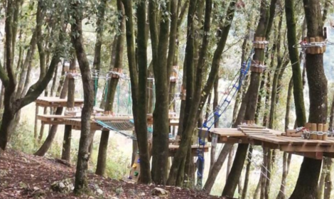 Parco avventura a Colle San magno