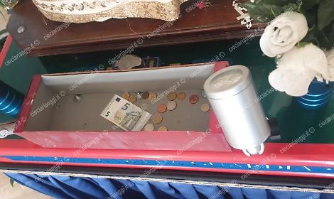 Furto al santuario: forzata la cassetta delle offerte alla Madonna della Guardia