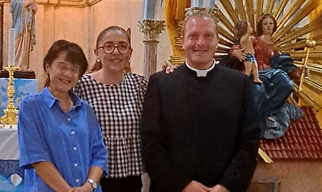 Restaurata la statua della Madonna