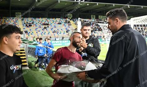 Il Frosinone omaggia il piccolo Francesco Roma