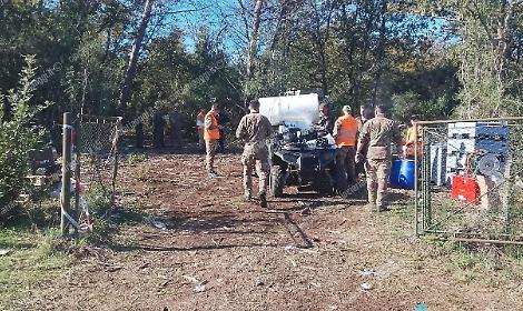 Tragedia a Sabaudia. Al via le operazioni per rimuovere l'aereo