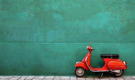 La Vespa e il genio italiano