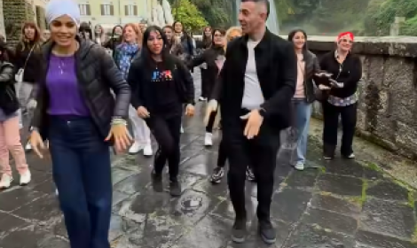 Joey e Rina fanno tappa a Isola del Liri con la loro "social dance"
